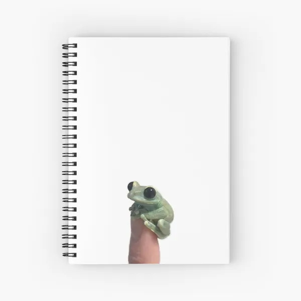 finger froggy  | Spiral Notebook