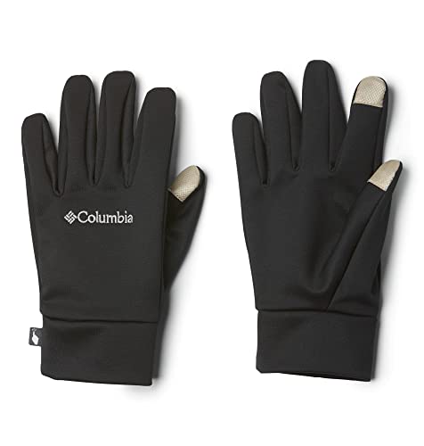 Columbia Unisex Omni-Heat Touch Glove Liner, Thermal Reflective Warmth - Black - Large