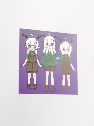 Evolution of Luna (v.01-03) Poster