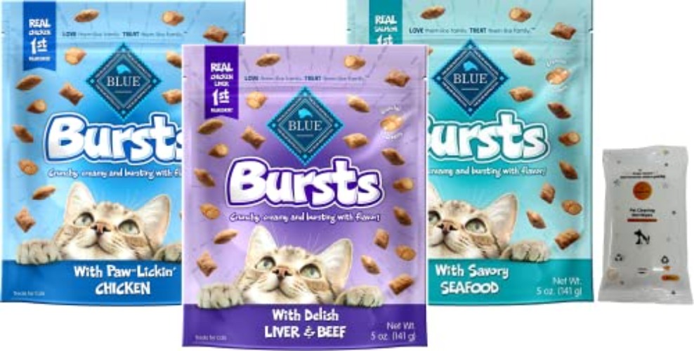 Blue Bursts Crunchy Cat Treats