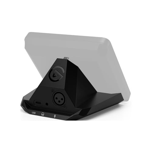 Elgato XLR Dock – Per Stream Deck +, interfaccia microfono da XLR a USB, mixer audio personalizzabile, guadagno di 75 dB/alimentazione phantom/Clipguard – Mac/PC, Stream Deck non incluso