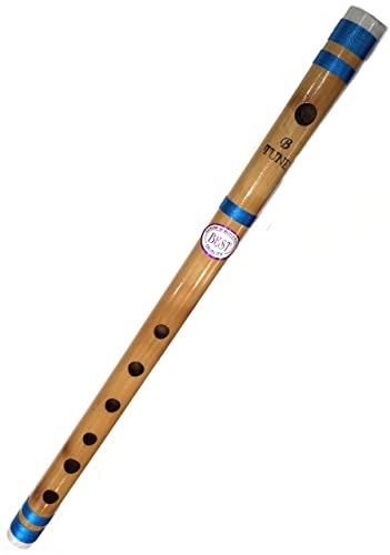 Bansuri Indian Flute For Beigginners to Professional Bamboo Flute 14 inch B Scale Transverse Flute