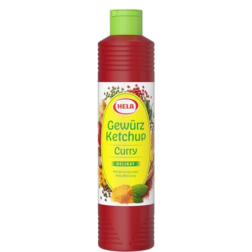 Hela Ketchup Curry Delikat 800ML - Delicate - 800 ml (Pack of 1)