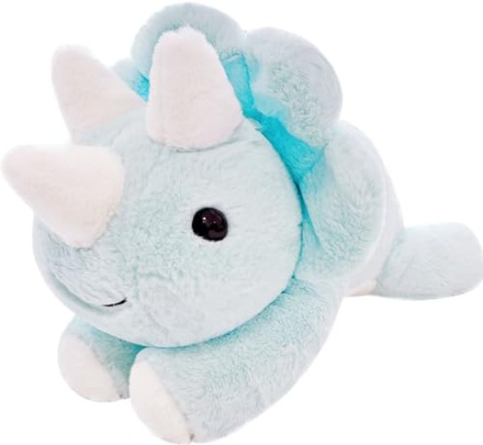 Throne Beebu uoozii 24" 5 Pounds Blue Dinosaur Weighted Stuffed