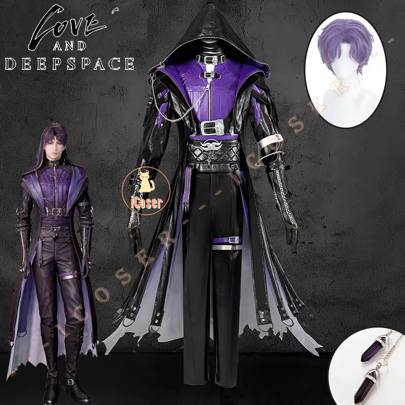 Love and Deepspace Rafayel Cosplay Costume Abysswalker Uniform Trench  - AliExpress 