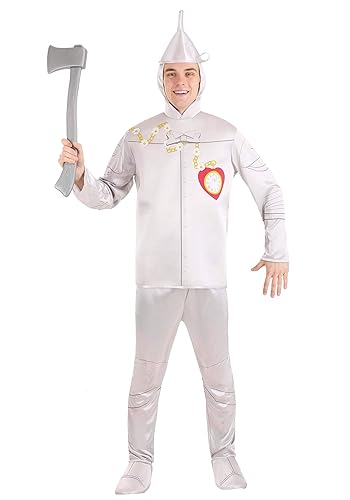Rubie's Adult Wizard of Oz Tin Man Costume, Silver - One Size