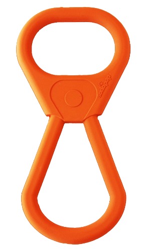 Pop Top Rubber Tug Toy for Interactive Play - Pop Top Tug Toy