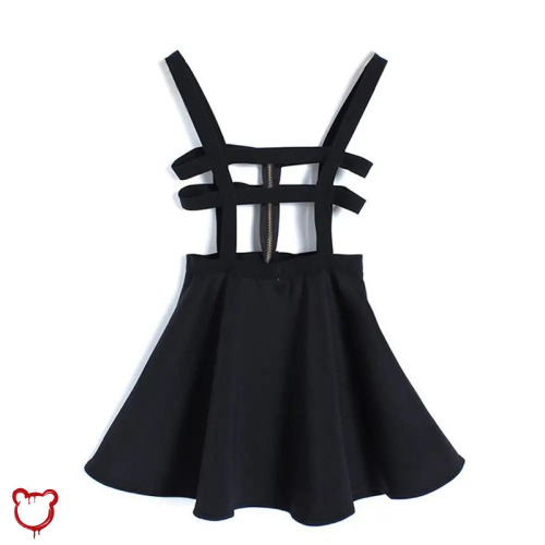 Black strap skirt: Loved Ones