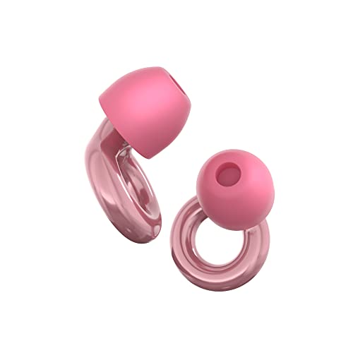 Loop Experience Ear Plugs for Concerts – High Fidelity Hearing Protection for Noise Reduction, Motorcycles, Work & Noise Sensitivity – 8 Ear Tips in XS, S, M, L – 18dB Noise Cancelling - Experience Cerise