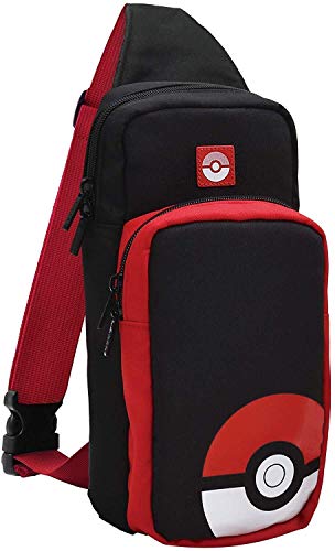 Nintendo Switch Adventure Pack (Poke Ball Edition) Travel Bag by HORI - Officially Licensed by Nintendo & Pokemon - Pokéball Edition