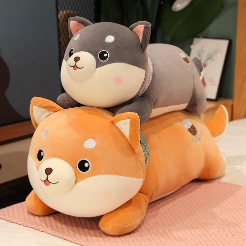 Zion - Kawaii Boba Plush: Bubble Tea-inspired Stuffed Animal - Gray / 40cm