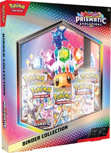 Scarlet & Violet: Prismatic Evolutions - Binder Collection - New