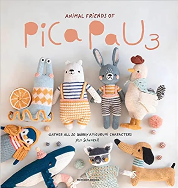 Animal Friends of Pica Pau 3: Gather All 20 Quirky Amigurumi Characters - Paperback, December 1, 2022
