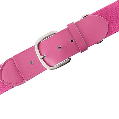 Champion Sports Adult and Youth Baseball/Softball Uniform Belts - in Multiple Colors - Adult - Pink