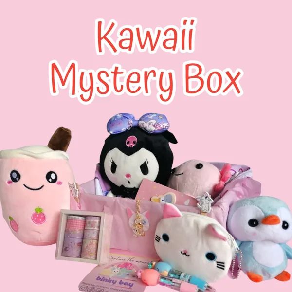 Kawaii Mystery Box!! Goody box! Kawaii stationery |Cute Kawaii |Surprise bag |Surprise box |Birthday gift |Stationery gift set |Girl Gifts