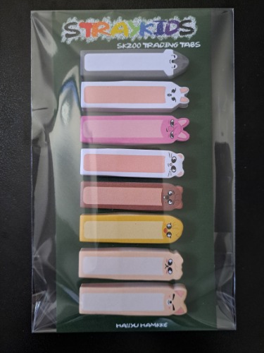 Stray Kids SKZOO Trading Index Tabs