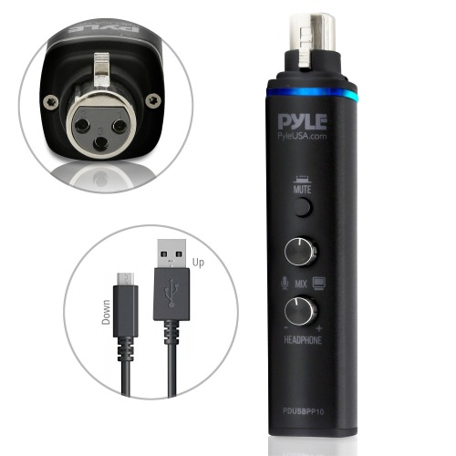 Xlr-To-Usb Microphone Adaptor