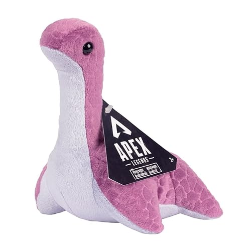 Apex Legends Violettes Nessie Plüsch, 15 cm Plüschtier, perfekt für Sammler und Kinder, kuscheliges Nessie-Spielzeug aus superweichen Stoffen, ideal für Kinder ab 3 Jahren