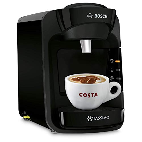 Tassimo by Bosch Suny 'Special Edition' TAS3102GB Coffee Machine,1300 Watt, 0.8 Litre - Black - Coffee Machine - Black