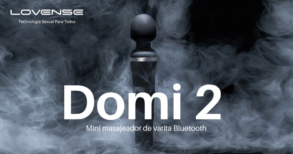 Lovense® Domi 2: ¡El mejor mini masajeador de varita personal controlado por aplicación!