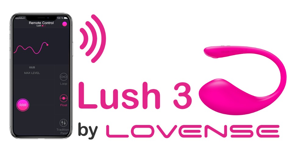 ¡El vibrador de control remoto Bluetooth más potente! Lush 3 de LOVENSE