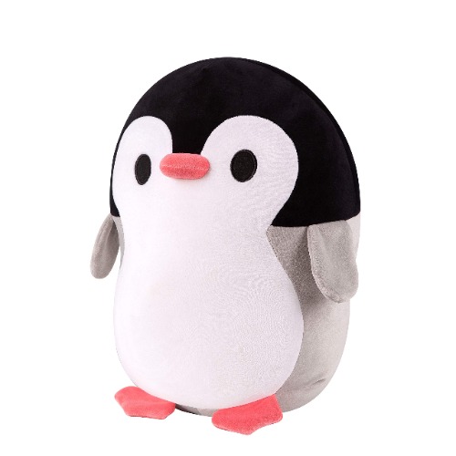 Stuffed Animal Penguin, Large Plush Penguin, Giant Soft Stuffed Animal Penguin, Plush Toy Sleep Buddy, Stuffed Animal for Cuddling, Stress Relief, Concentration and Great for Autism, Sensory (Medium)