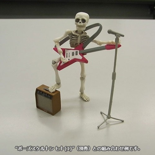 Pose Skeleton - Ongaku Set - 1/18 (Re-Ment) - Brand New