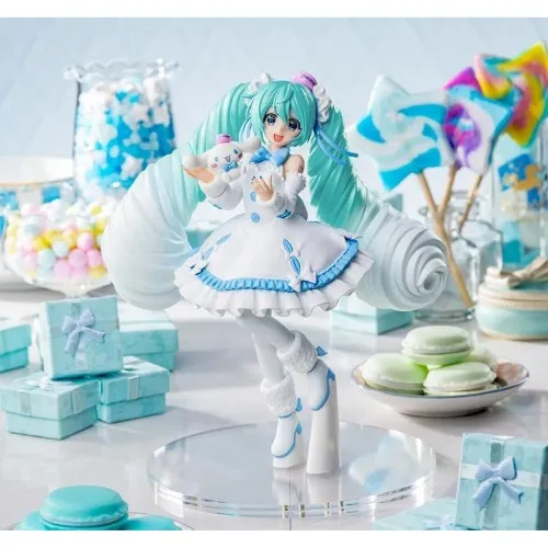 Figure Hatsune Miku x Cinnamoroll White Dress Ver.  Luminasta