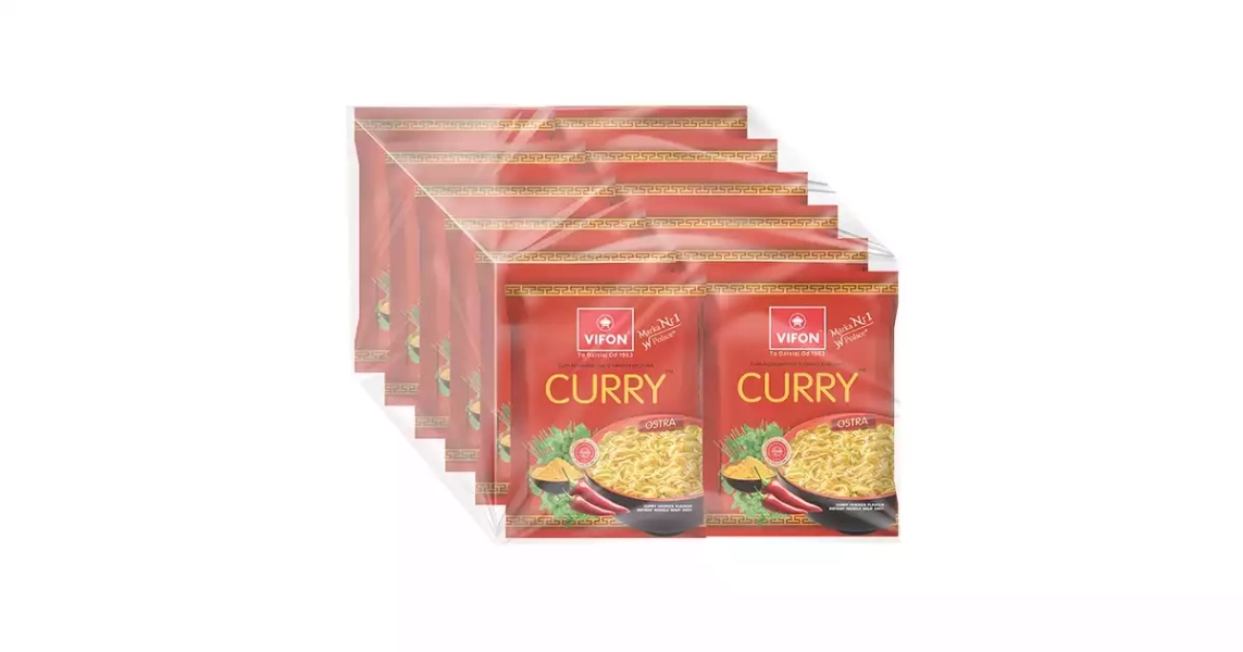 Zupa smak kurczaka curry Vifon 70 g - zgrzewka - 12 sztuk