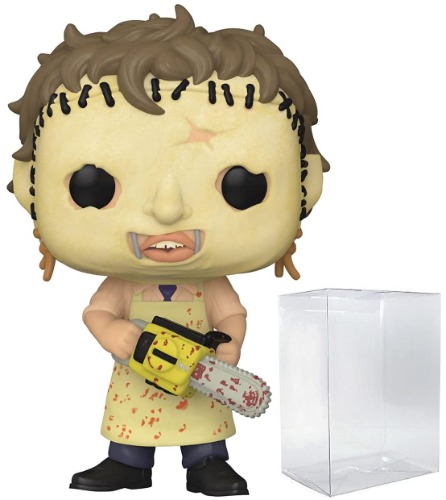 POP Texas Chainsaw Massacre - Leatherface Funko Pop! Vinyl Figure (Bundled with Compatible Pop Box Protector Case), Multicolored, 3.75 inches - 