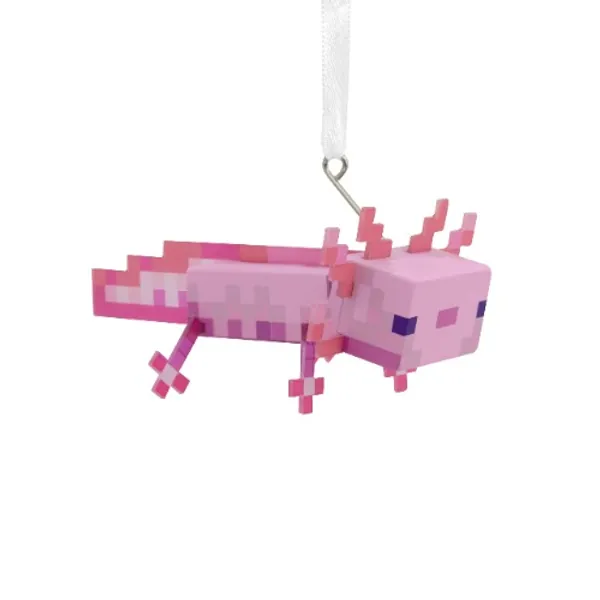 Hallmark Minecraft Axolotl Christmas Ornament - Axolotl
