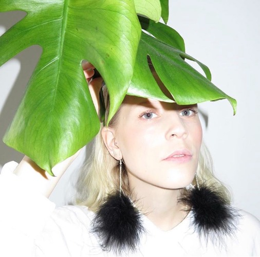 Pom Pom Black - Earrings — GIRL CRUSH BLING 