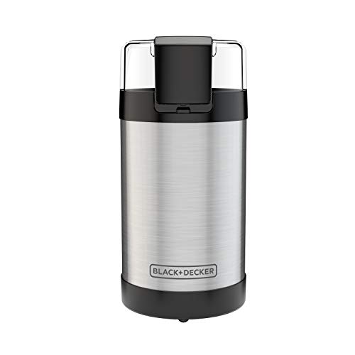 Black & Decker CBG110SC Easy Touch Electric Smartgrind Coffee & Spice Grinder, Black - Grinder
