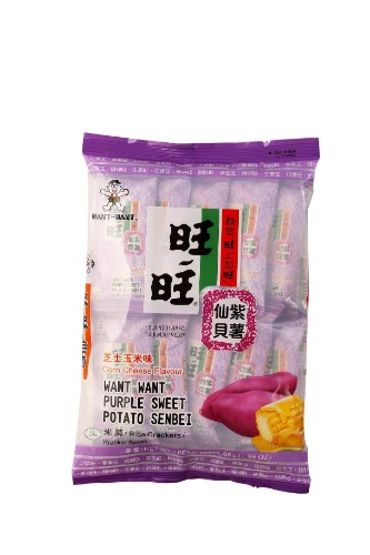 Want Want Shelly Senbei Sweet Potato Rice Crackers 56 g