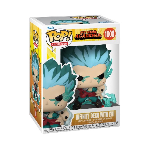 Funko PoP! My Hero Academia - Infinite Deku with Eri Vinyl Figure, 10 cm Height