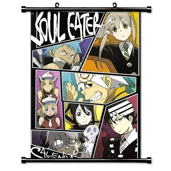 Soul Eater Anime Fabric Wall Scroll Poster (16 X 22) Inches