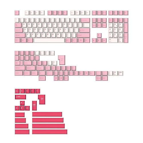 KPREPUBLIC Ghost Judges GJ Sakura Matsuri Festival Cherry PBT Doubleshot keycap for mx Keyboard 60 65 87 104 xd64 xd68 bm60 bm65 Pink - GJ SMatsuri Keycapx1