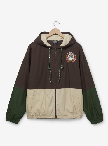 Studio Ghibli My Neighbor Totoro Color Block Windbreaker Jacket - BoxLunch Exclusive