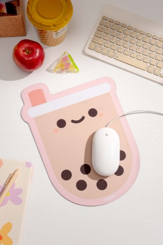 Pearl Boba Tea Mouse Pad | Default Title