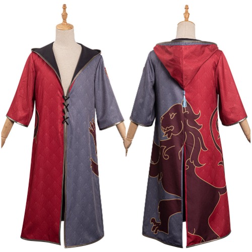 Hogwarts Legacy Gryffindor Robe Cosplay Costume Outfits Halloween Carnival Party Suit | Unisex / L