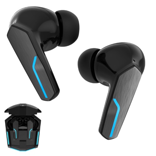 Gabba Goods TrueBuds Armor Wireless Premium Earbuds with Charging case for Bluetooth Ear Buds - Black