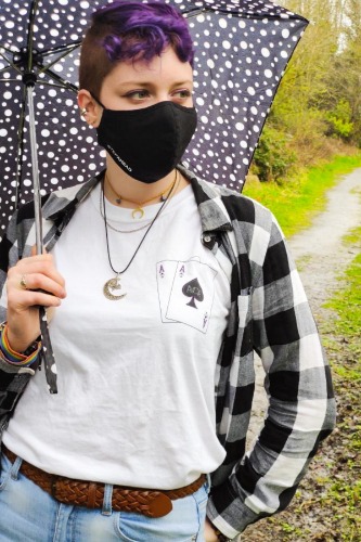 Awesome ACE Asexual Unisex T-Shirt | Black / M