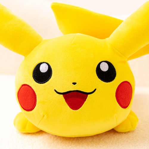 Pikachu Plushies (3 Variants, 3 Sizes) - Happy / 14" / 35 cm