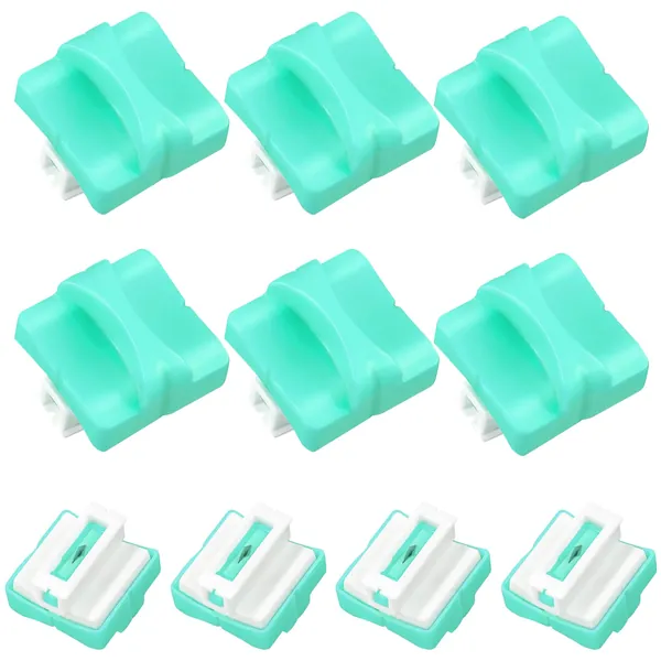 10 Pieces Paper Cutter Replacement Blade Paper Trimmer Replacement Blade Cutting Replacement Blades Paper Trimmer Blades Refill for A4 Black and White Paper Trimmer (Mint Green) - Mint Green