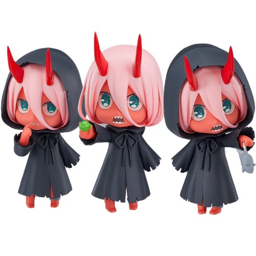 Anime DARLING in the FRANXX Figure Toy Zero Two 02 Infancy PVC Q Ver Action Figures PVC Model Cute Toys Dolls 10CM Ornament