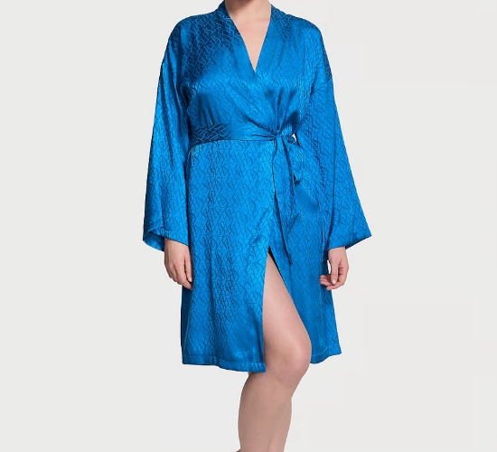 Blue Silk Robe 💙