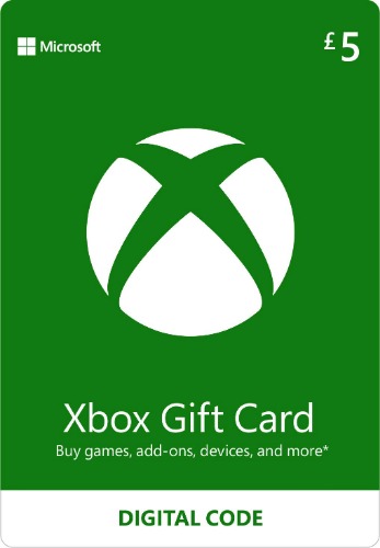 Xbox Gift Card | 5 GBP | Digital Voucher | Xbox One, Series S|X & Windows | (Download Code)