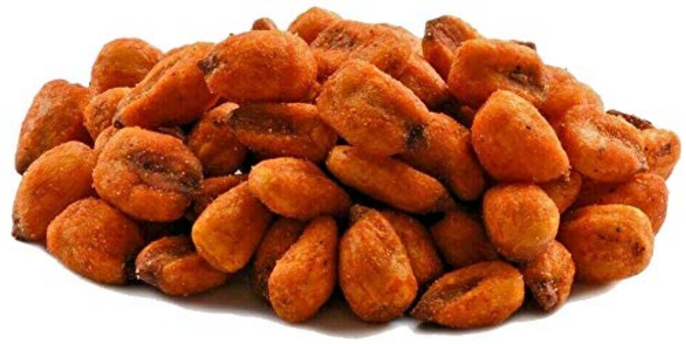 BBQ Barbeque Smoked Barbecue Flavoured Toasted Corn Nuts Kernels Premium Crunchy Crispy Snack 1kg PURIMA