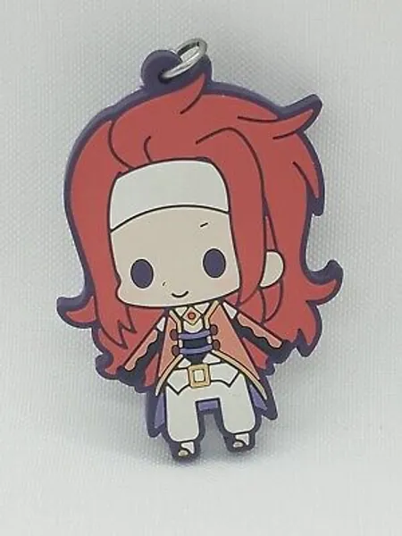 Tales of Symphonia Zelos Rubber Keychain 