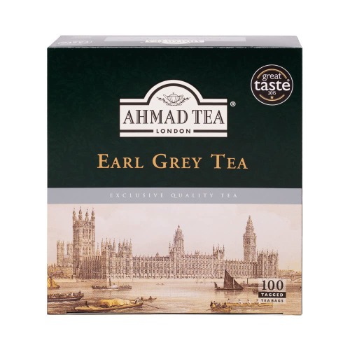 Ahmad Tea Earl Grey Tea | Black Tea - 100 Teabags